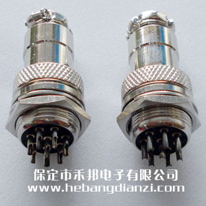 航空插头 GX16-8P